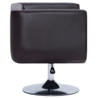 Thumbnail for Drehsessel Braun Kunstleder