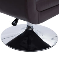 Thumbnail for Drehsessel Braun Kunstleder