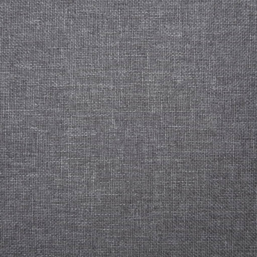 Würfel-Sessel Hellgrau Stoff