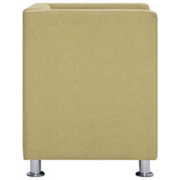 Thumbnail for Würfel-Sessel Grün Stoff