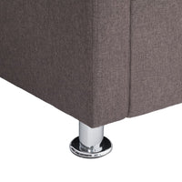 Thumbnail for Würfel-Sessel Taupe Stoff