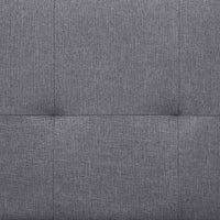 Thumbnail for Schlafsofa mit zwei Kissen Hellgrau Polyester