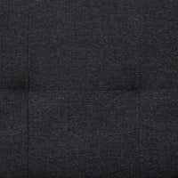 Thumbnail for Schlafsofa mit zwei Kissen Dunkelgrau Polyester
