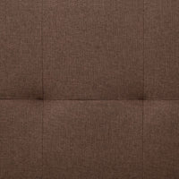 Thumbnail for Schlafsofa mit zwei Kissen Braun Polyester