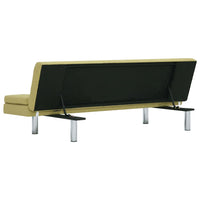 Thumbnail for Schlafsofa mit zwei Kissen Grün Polyester