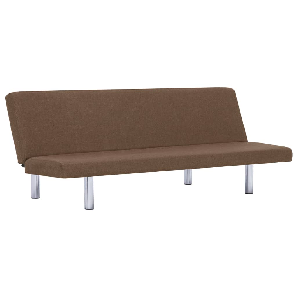 Schlafsofa Braun Polyester