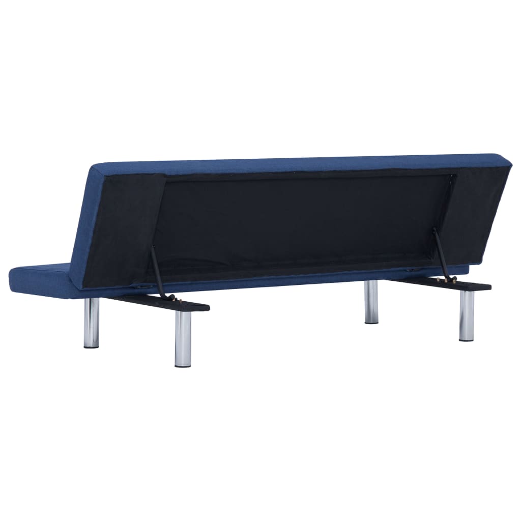 Schlafsofa Blau Polyester