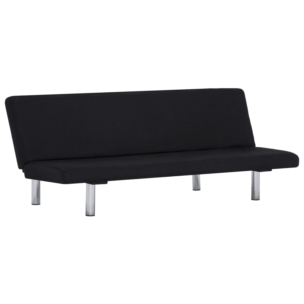 Schlafsofa Schwarz Polyester