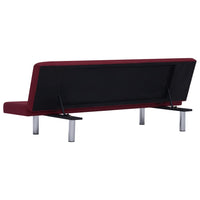 Thumbnail for Schlafsofa Weinrot Polyester