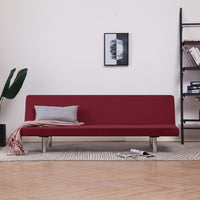 Thumbnail for Schlafsofa Weinrot Polyester