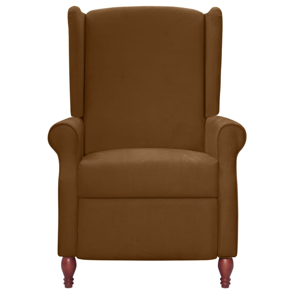 Ruhesessel Braun Stoff