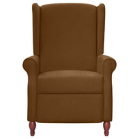 Thumbnail for Ruhesessel Braun Stoff
