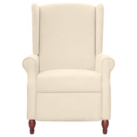 Thumbnail for Massagesessel Creme Stoff