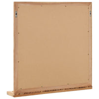 Thumbnail for Badezimmerspiegel 60×12×62 cm Walnuss Massivholz