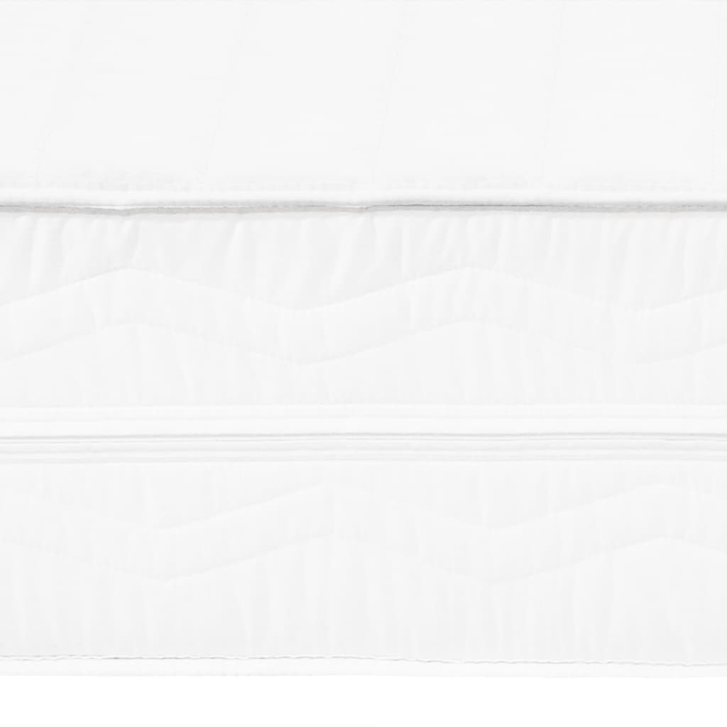 Matratze 100 x 200 cm Viskoelastischer Memory-Schaum 18 cm