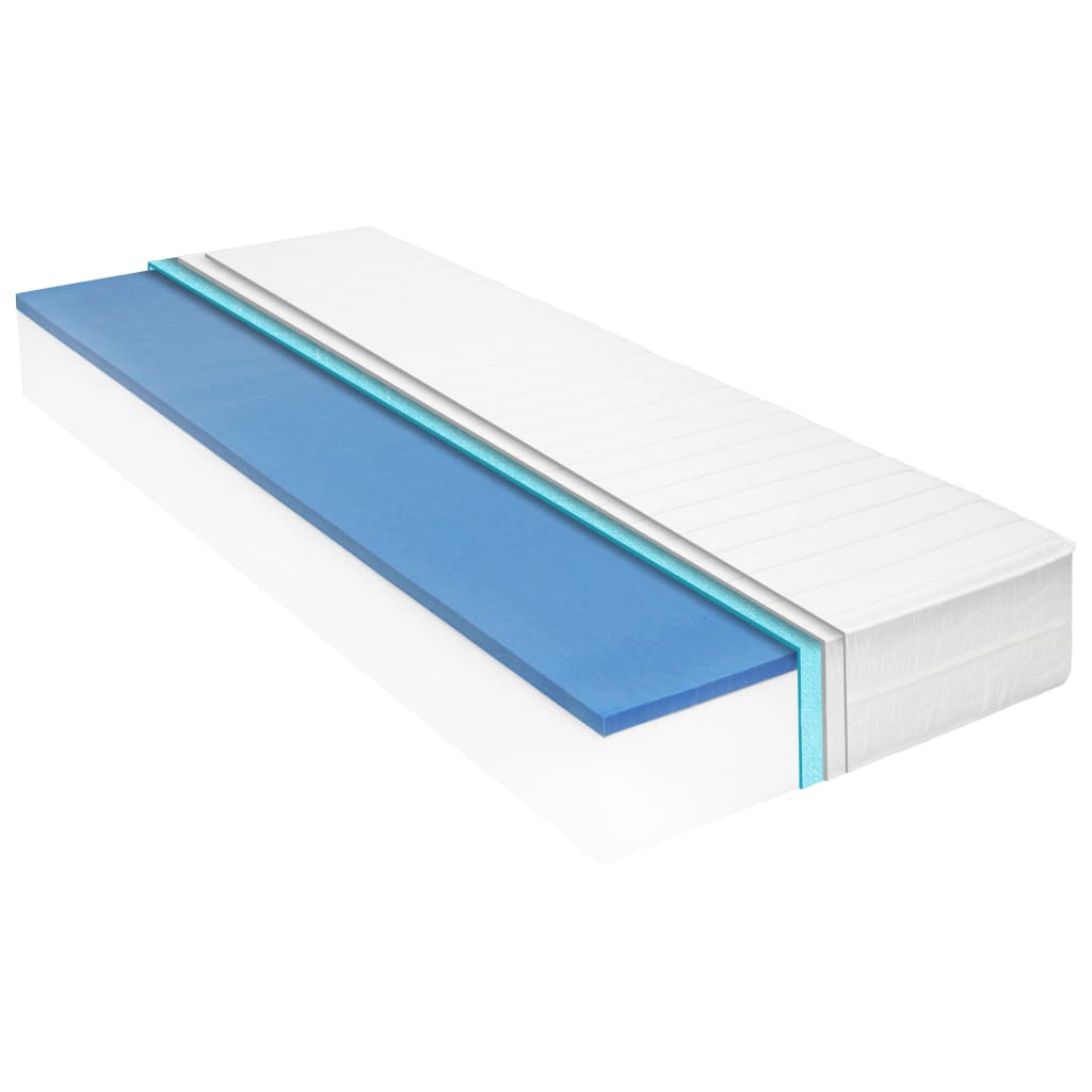 282795 vidaXL Mattress 180x200 cm Visco Memory Foam 18 cm