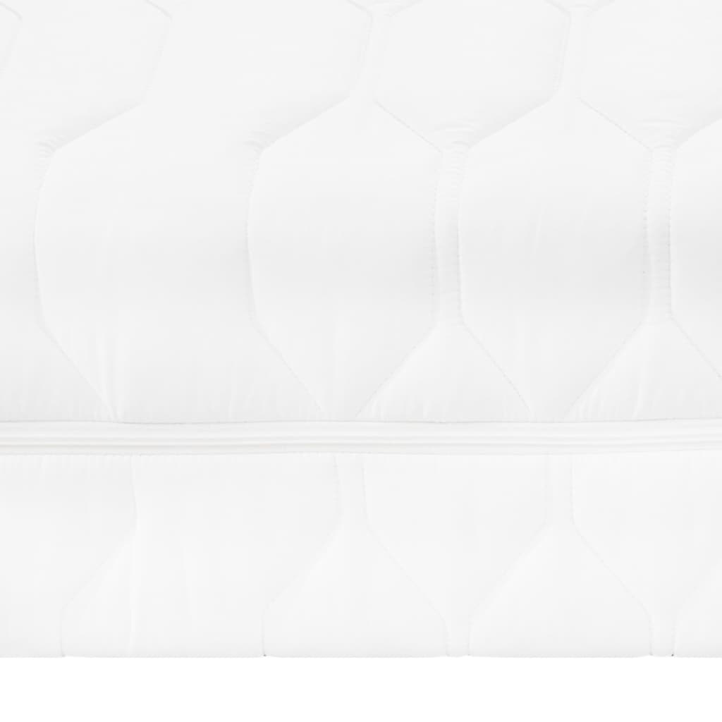 282816 vidaXL Mattress 90x200 cm 7 Zone Pocket Spring 20 cm H3