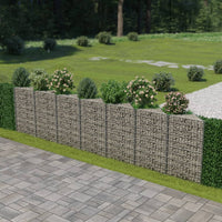Thumbnail for Gabionenwand Verzinkter Stahl 450×30×100 cm
