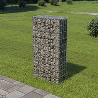 Thumbnail for Gabionenwand mit Abdeckung Verzinkter Stahl 50×20×100 cm