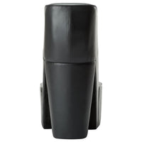 Thumbnail for Stuhl in Stöckelschuh-Form Schwarz Kunstleder