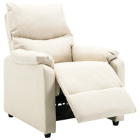 Thumbnail for TV-Relaxsessel Creme Stoff