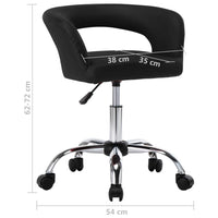 Thumbnail for Esszimmerstühle 2 Stk. Schwarz Kunstleder