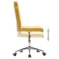 Thumbnail for Esszimmerstühle 2 Stk. Gelb Stoff