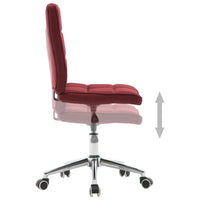 Thumbnail for Esszimmerstühle 2 Stk. Weinrot Stoff