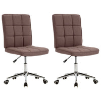 Thumbnail for Esszimmerstühle 2 Stk. Taupe Stoff