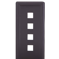 Thumbnail for Esszimmerstühle 4 Stk. Braun Kunstleder