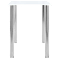 Thumbnail for Esstisch Transparent 120 x 60 x 75 cm Hartglas