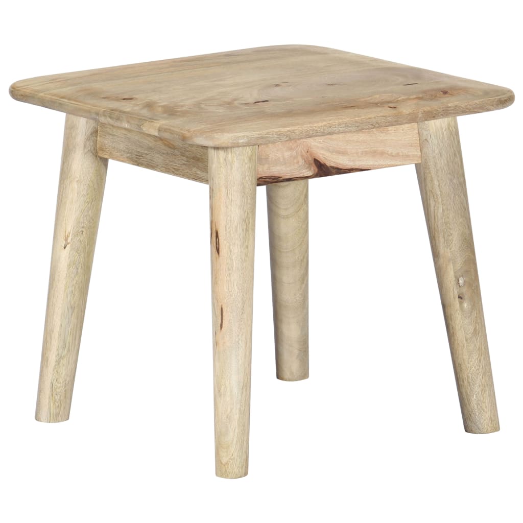 Couchtisch 45×45×40 cm Mango Massivholz