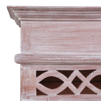 Thumbnail for Highboard 60 x 30 x 180 cm Massivholz Mahagoni