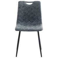 Thumbnail for Esszimmerstühle 2 Stk. Schwarz Kunstleder