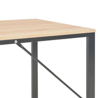 Thumbnail for Computertisch Schwarz und Eiche 120 x 60 x 73 cm