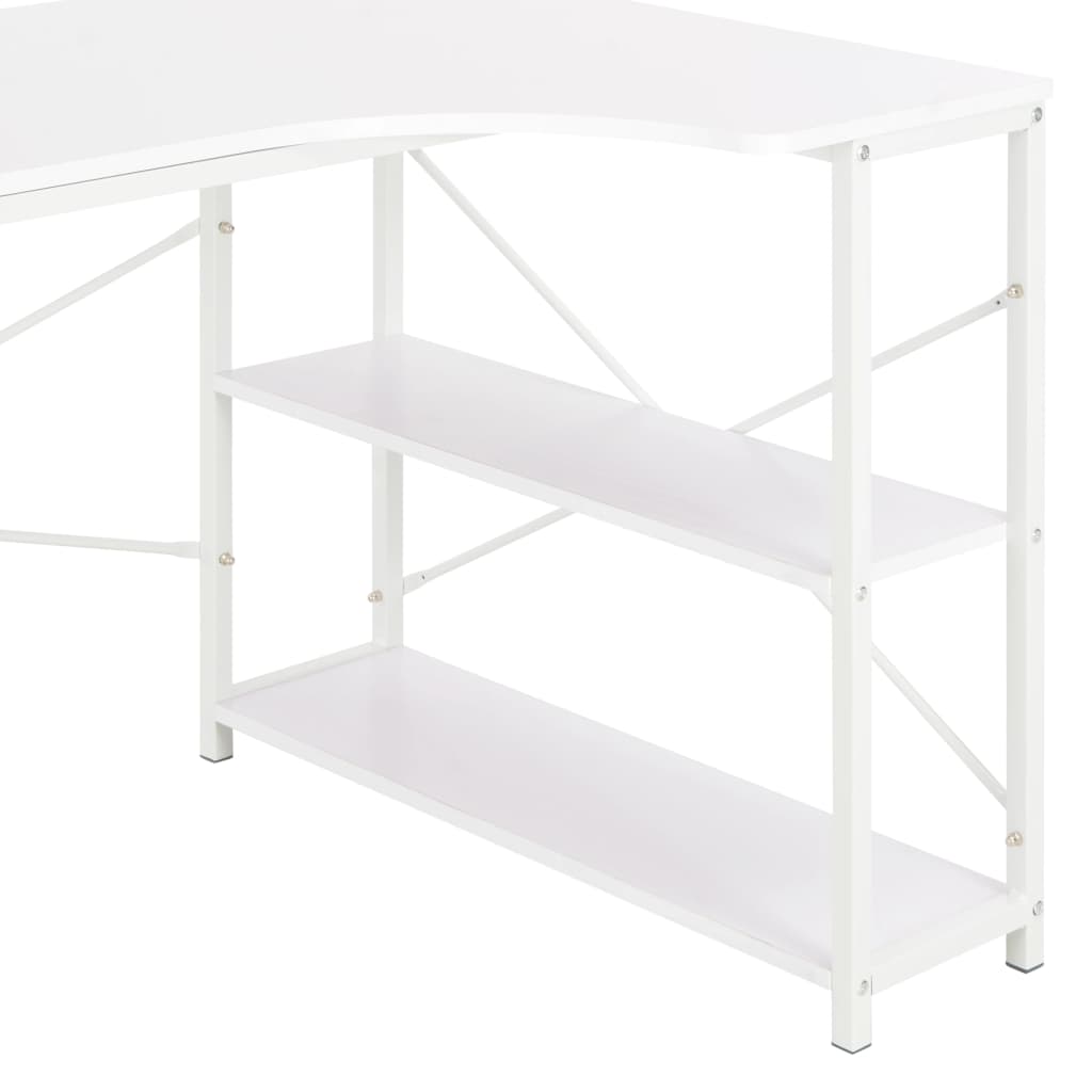 Computertisch Weiß 120×72×70 cm