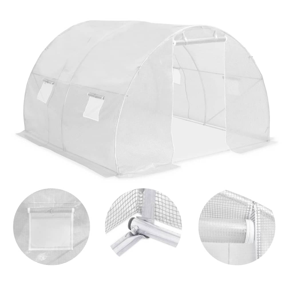 Gewächshaus 9 m² 300×300×200 cm