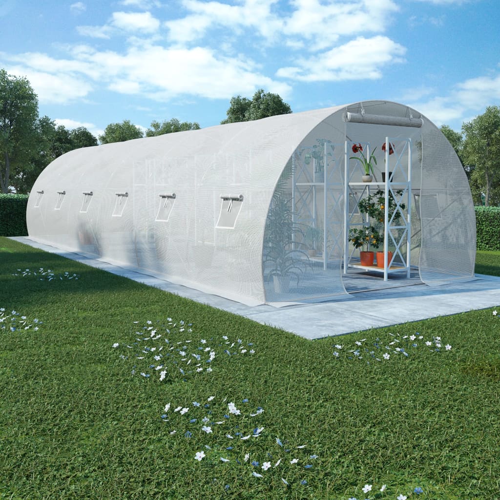 Gewächshaus 27 m² 900×300×200 cm