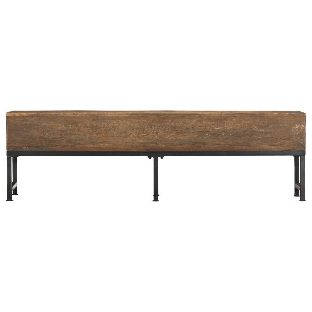 Sitzbank 160 cm Recyceltes Massivholz