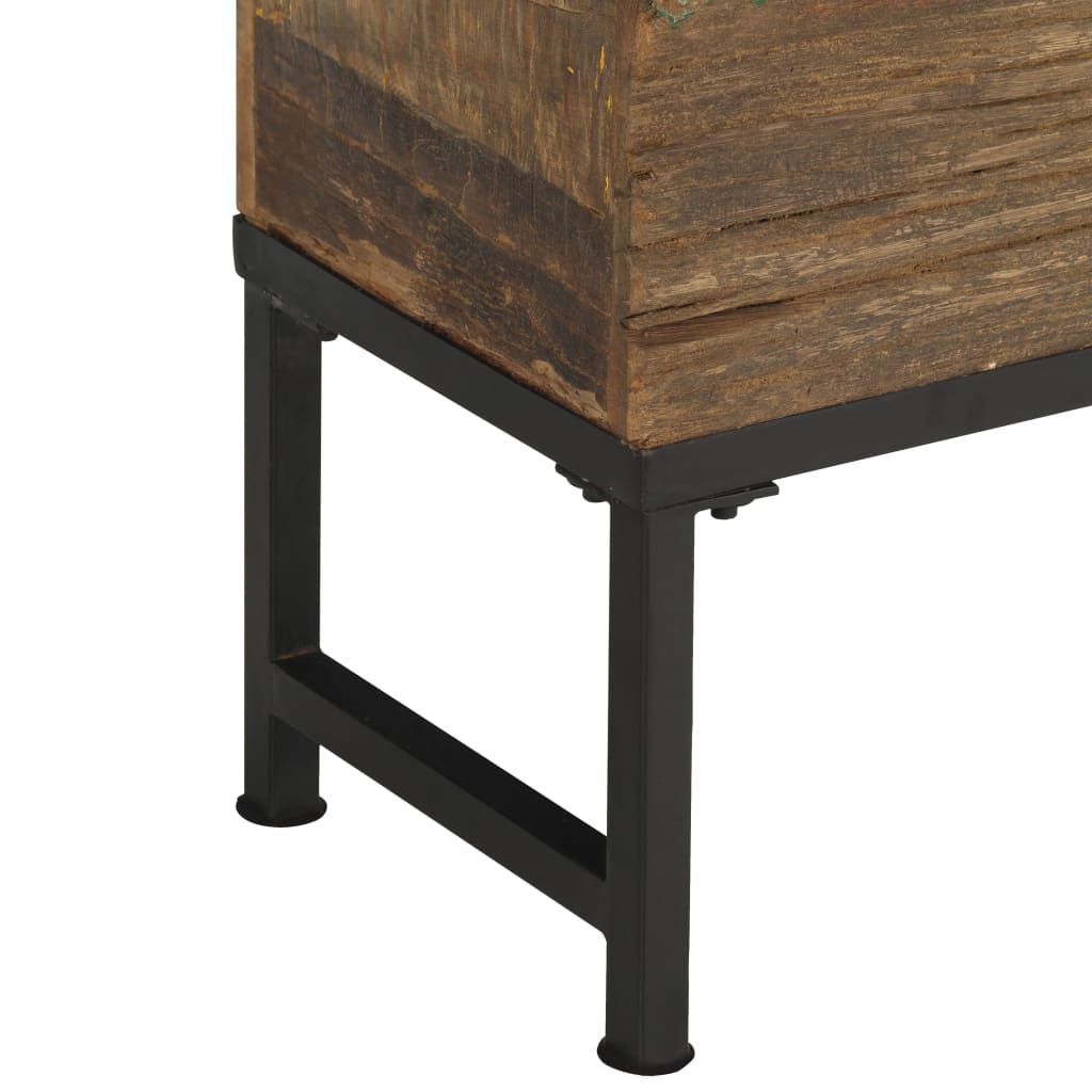 Sitzbank 160 cm Recyceltes Massivholz