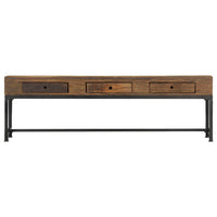 Thumbnail for TV-Schrank 150 x 30 x 46 cm Recyceltes Massivholz