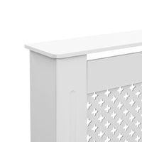 Thumbnail for Heizkörperabdeckung Weiß 172×19×81,5 cm MDF