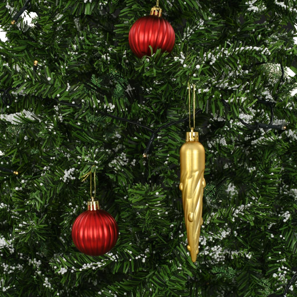 Schneiender Weihnachtsbaum mit Schirmfuß Grün 170 cm