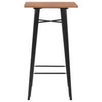 Thumbnail for 3-teiliges Bar-Set Stahl Braun Schwarz