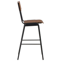 Thumbnail for 3-teiliges Bar-Set Stahl Braun Schwarz