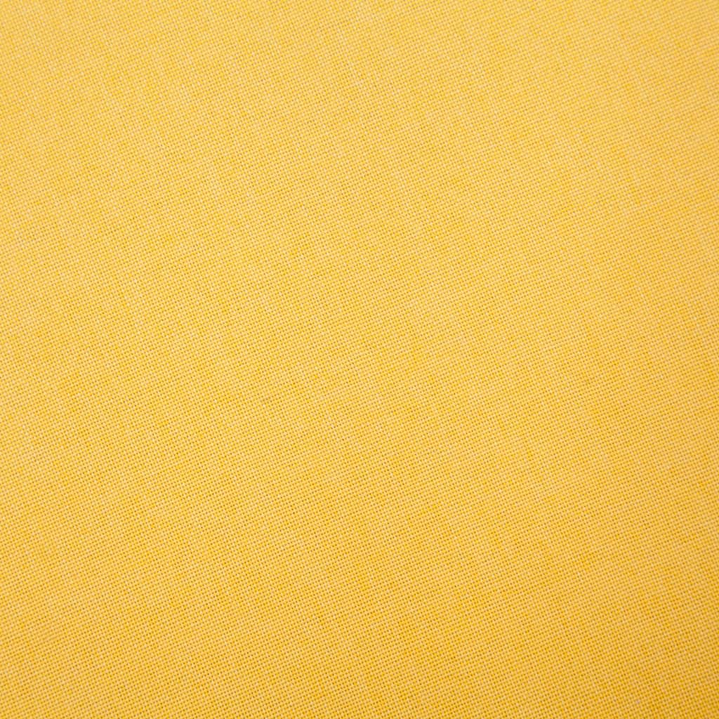 2-tlg. Sofagarnitur Stoff Gelb