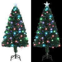 Thumbnail for Künstlicher Weihnachtsbaum mit Ständer/LED 120 cm Fiberoptik