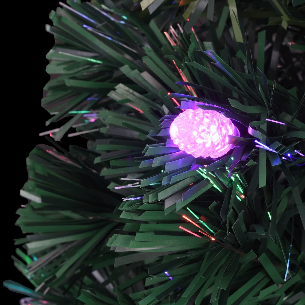 Künstlicher Weihnachtsbaum mit Ständer/LED 240 cm Fiberoptik