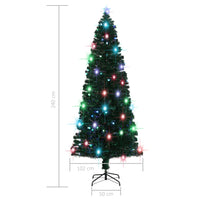 Thumbnail for Künstlicher Weihnachtsbaum mit Ständer/LED 240 cm Fiberoptik