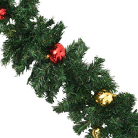 Thumbnail for Weihnachtsgirlande Geschmückt mit Kugeln 5 m